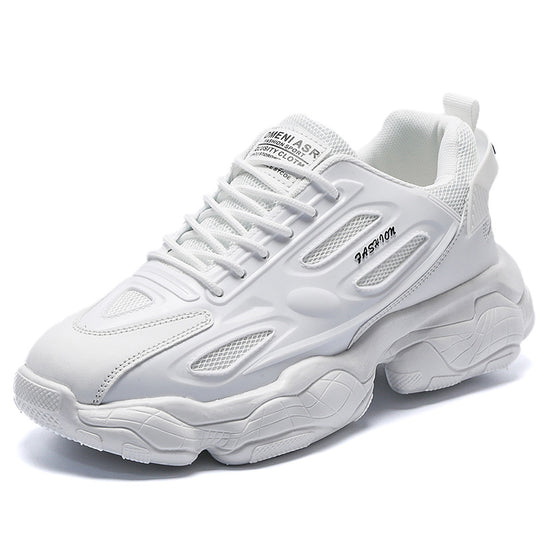 Damen Modische Sneakers mit stoßdämpfendem Sohlenprofil und atmungsaktivem Obermaterial EB