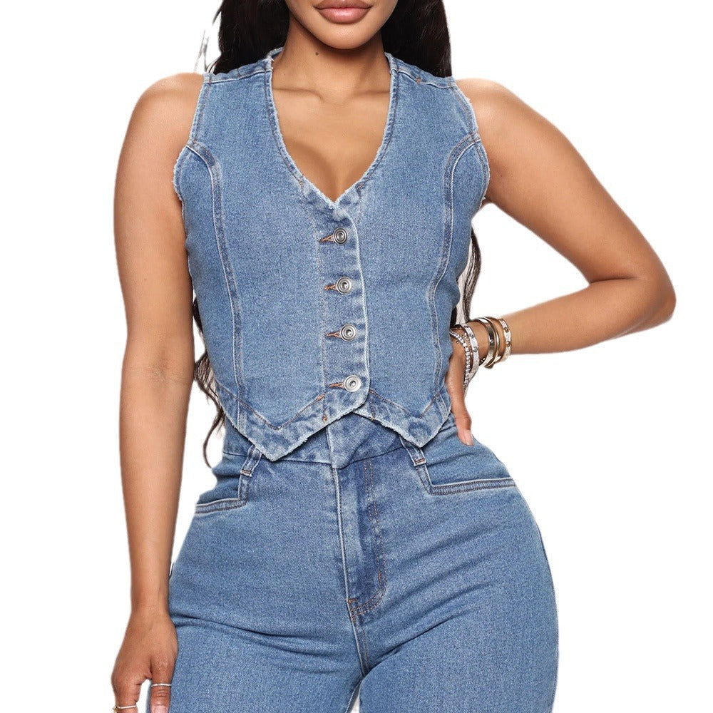 Damen Jeansweste EB
