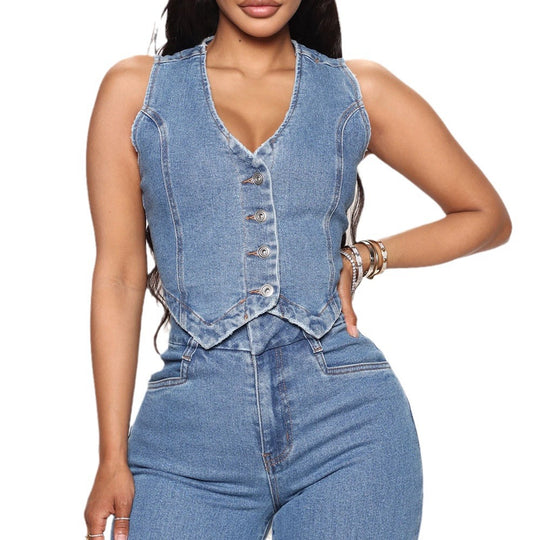 Damen Jeansweste EB