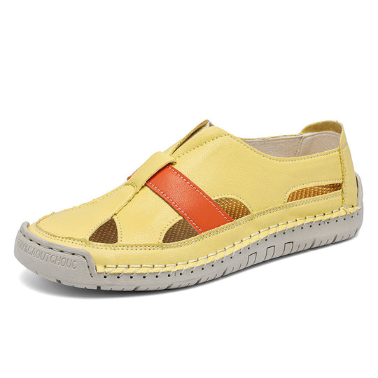 Damen Atmungsaktive und elegante Sandalen mit verstellbarem Riemen EB