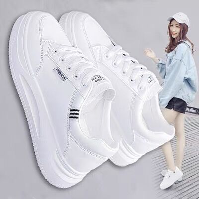 Damen Modische Freizeitschuhe mit dicker Laufsohle und bequemem Innenfutter EB