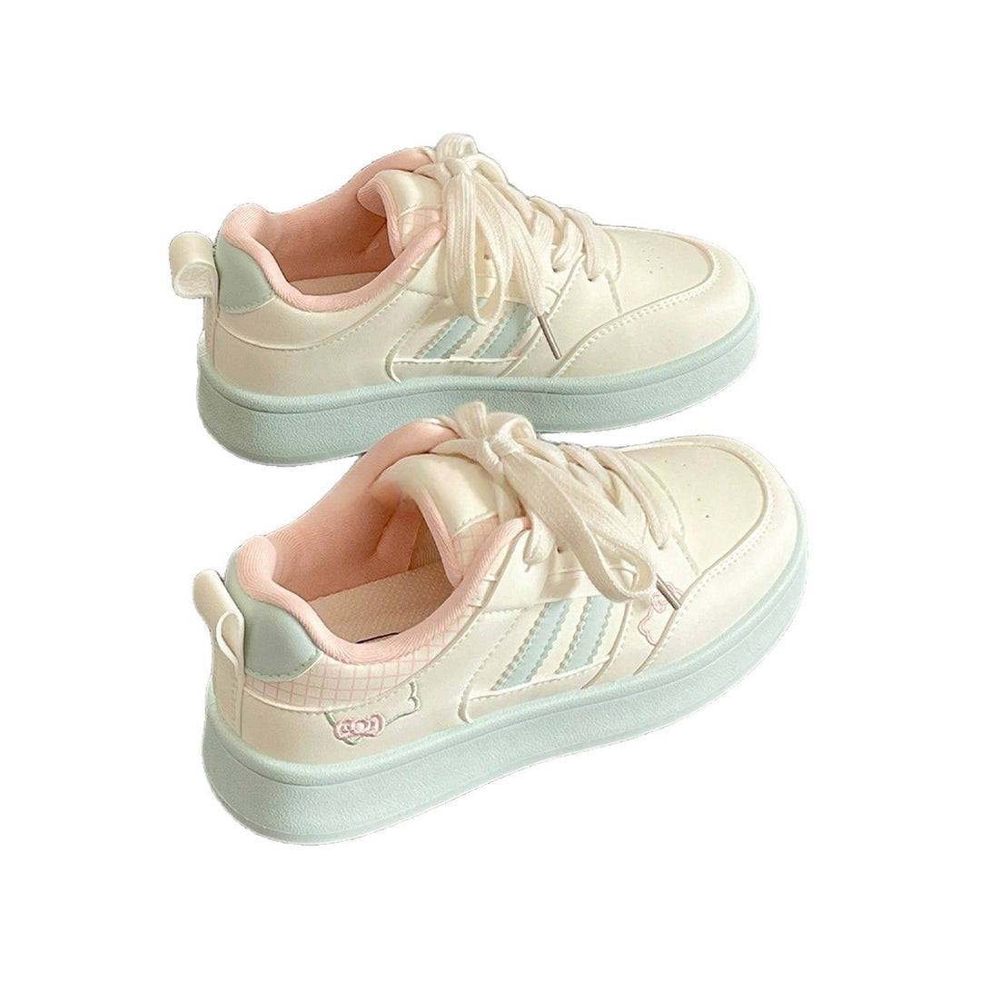 Damen Sneakers mit süßem Motiv und komfortabler dämpfender Sohle EB