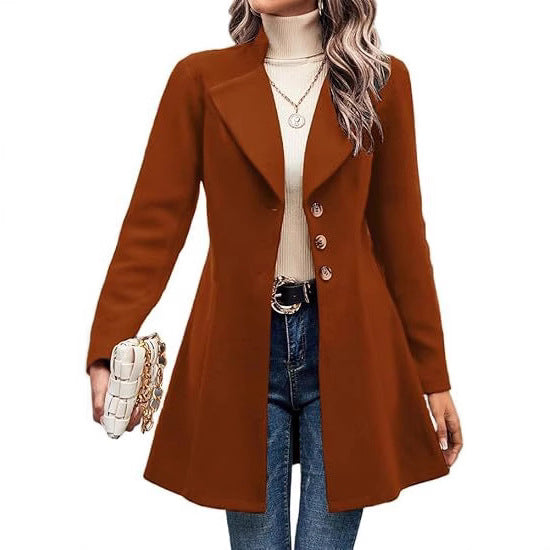 Damen klassischer Trenchcoat EB