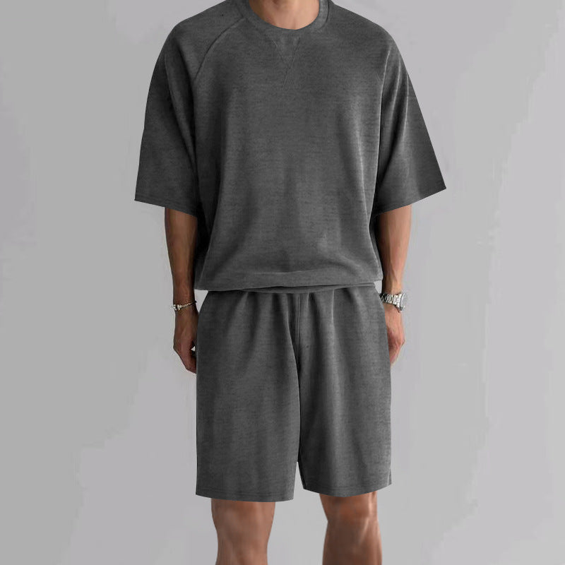 Herren funktionales Freizeit-Set aus atmungsaktivem Material mit bequemer Passform EB