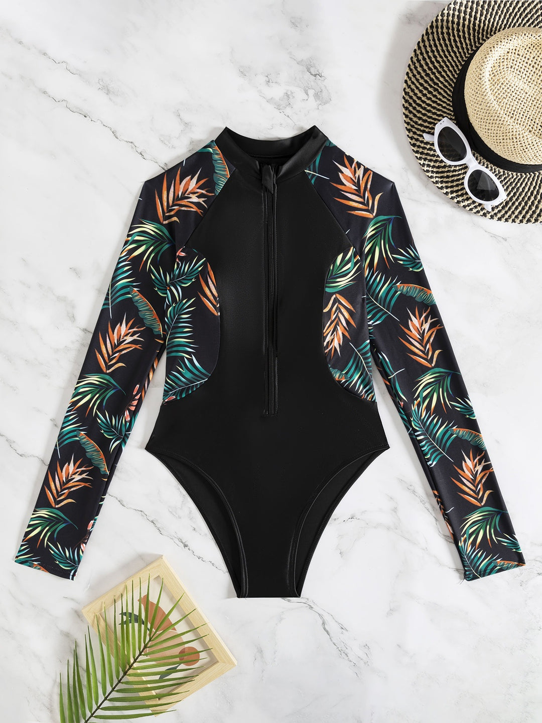 Damen Langärmliger Neopren-Schwimmanzug EB