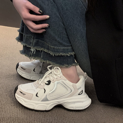 Damen Sportliche Sneakers mit extraflexibler Dämpfung und modernem Design EB