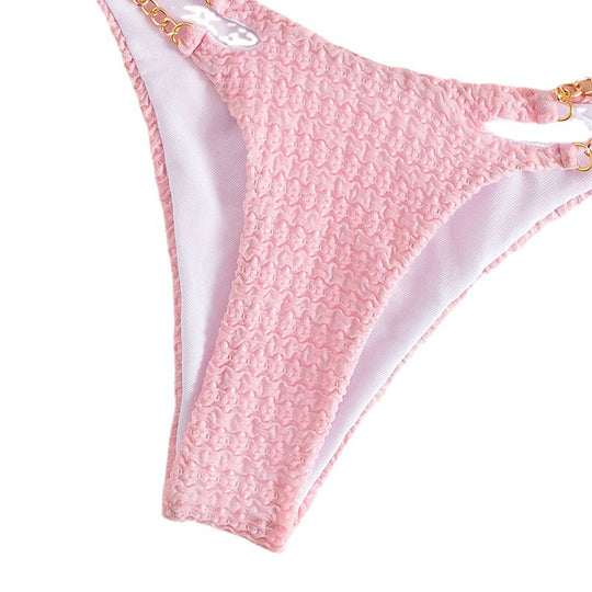 Damen Triangel-Bikini mit elegantem Ketten-Design EB