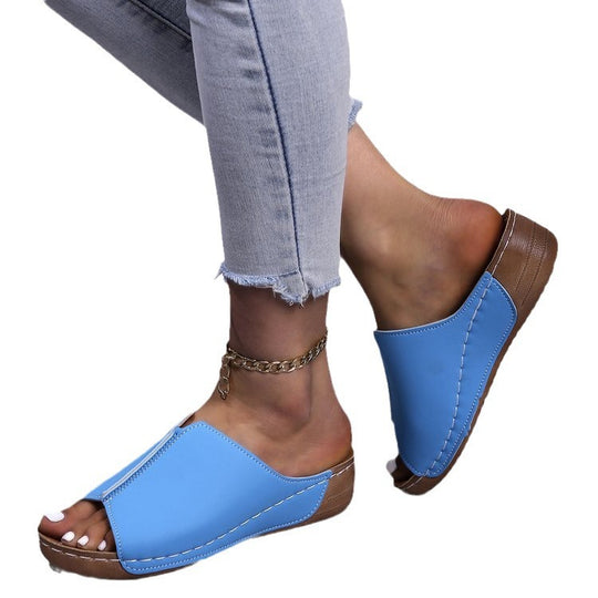 Damen luxuriöse und komfortable Clogs mit elegantem Fußbett EB