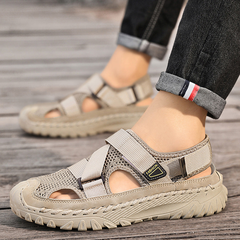 Damen Sportliche Aquasandalen mit verstellbaren Riemen und rutschfester Sohle EB