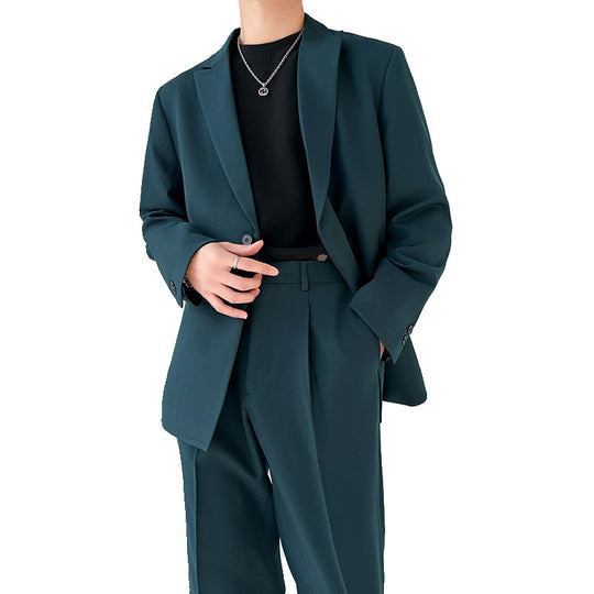 Herren eleganter Anzugblazer mit modernem Schnitt und feinem Innenfutter EB