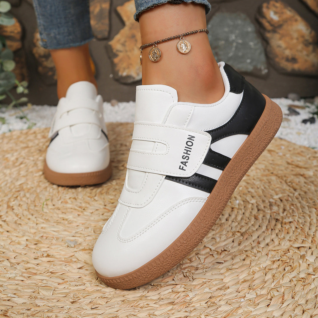 Damen Sneakers mit praktischem Klettverschluss und modischem Design EB