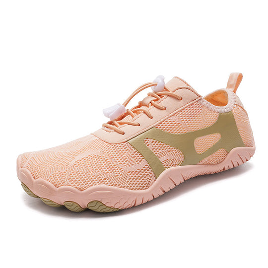 Damen Leichte und atmungsaktive Freizeitschuhe mit elastischem Schnürsystem EB