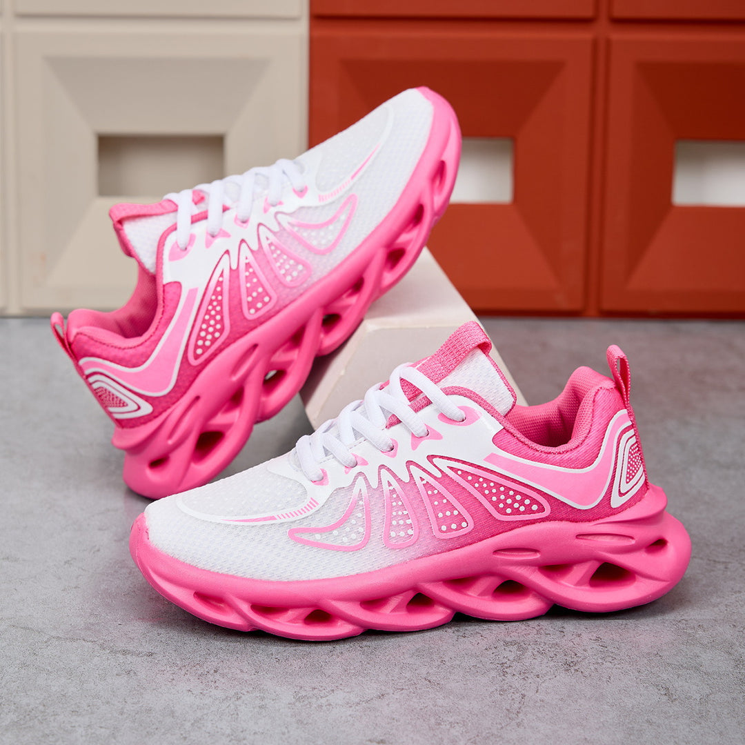 Damen Sportliche Leichtgewicht Sneakers mit innovativer Dämpfungstechnologie EB