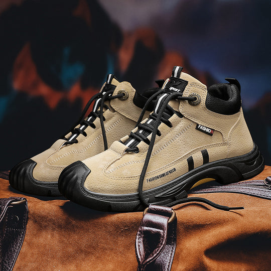 Damen Sportliche High-Top Sneakers mit rutschfester Sohle und dämpfendem Innenmaterial EB