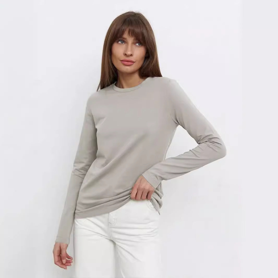 Damen Langarmshirt mit modernem Schnitt und figurfreundlicher Passform EB