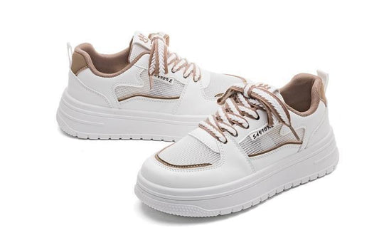 Damen Sportliche Sneakers mit luftiger Mesh-Oberfläche und dämpfender Sohle EB