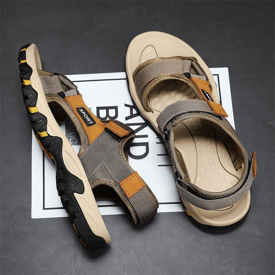 Herren Sportliche Outdoor-Sandalen mit verstellbarem Riemensystem EB