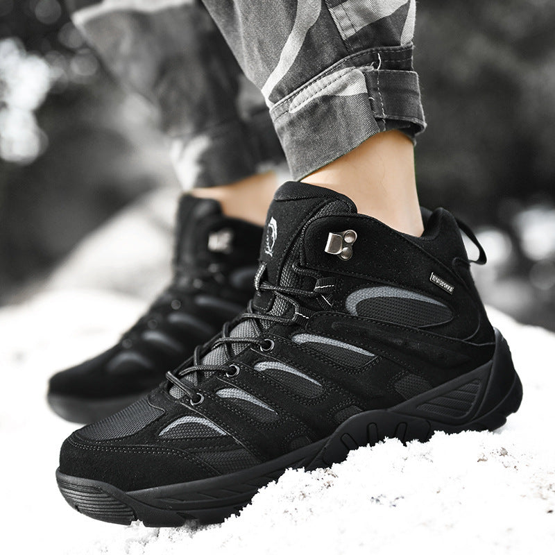 Damen Hochwertige Outdoor-Schnürboots mit wasserabweisendem Obermaterial und rutschfester Sohle EB