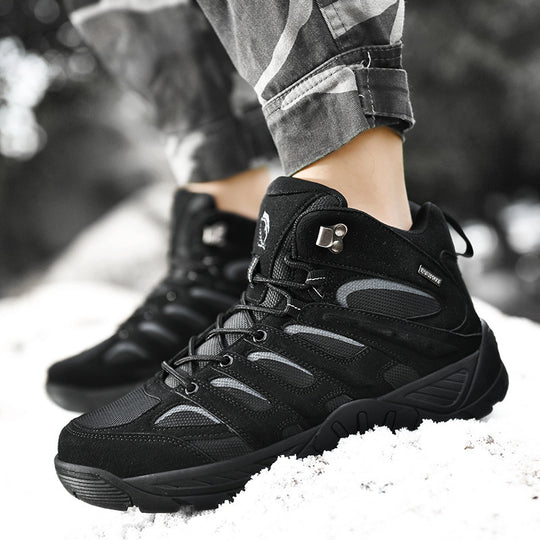 Damen Hochwertige Outdoor-Schnürboots mit wasserabweisendem Obermaterial und rutschfester Sohle EB
