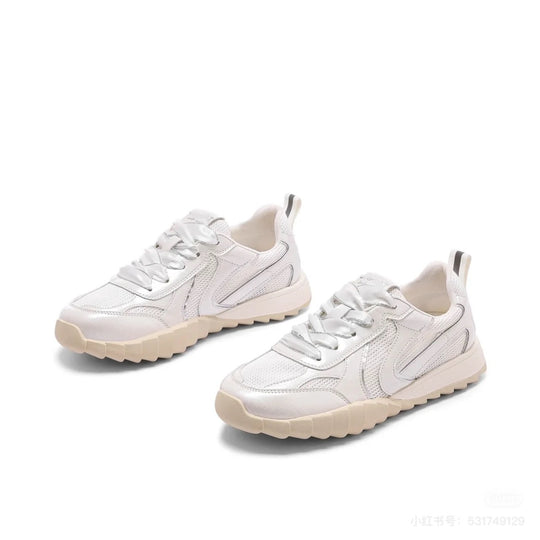 Damen Sportliche Sneakers mit atmungsaktivem Obermaterial und flexibler Sohle EB