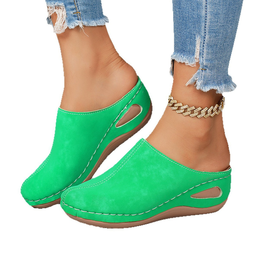Damen Mules mit ergonomischem Fußbett und modischem Schnitt EB