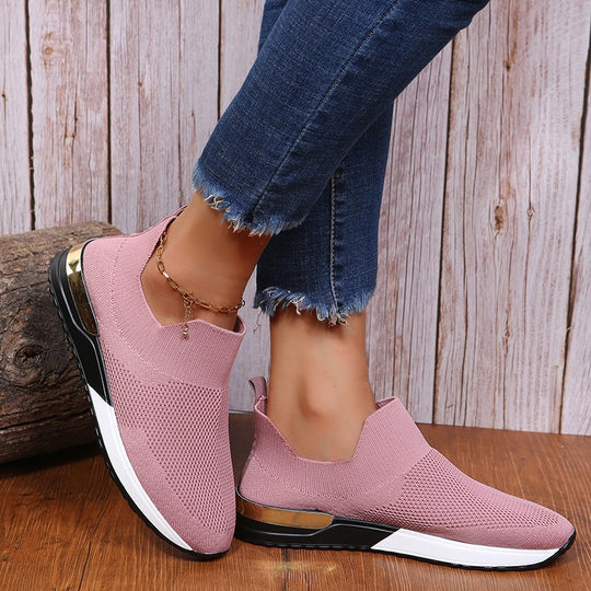 Damen Atmungsaktive Sockensneaker mit rutschfester Sohle und flexibler Passform EB