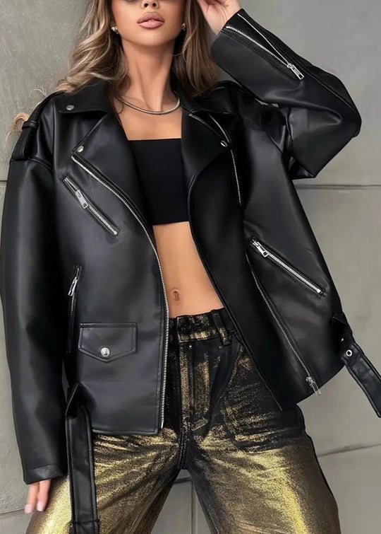 EB | Kunstleder Bikerjacke