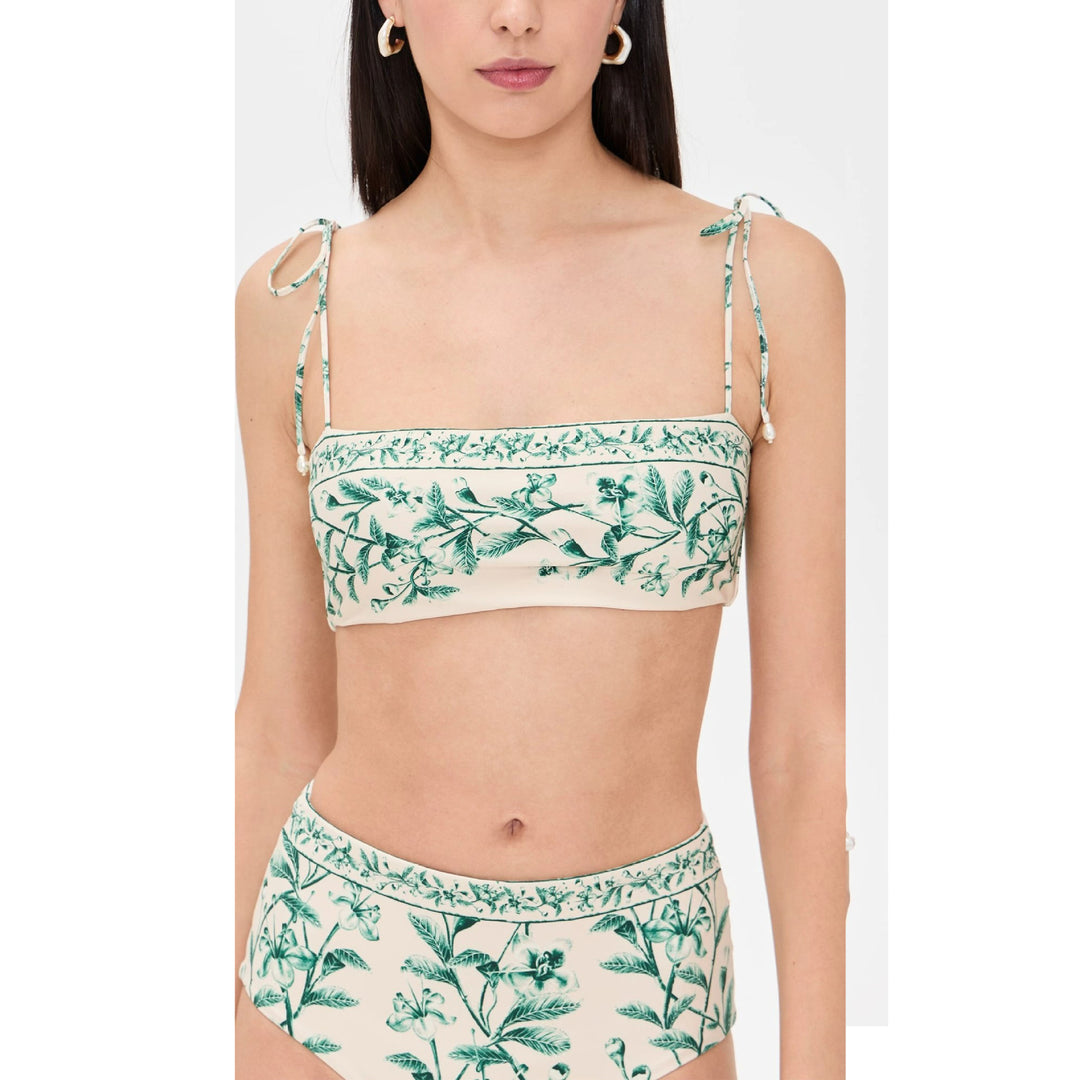 Damen Bikini-Set mit floralem Design und verstellbaren Trägern EB