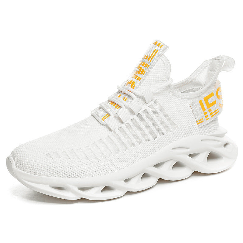 Damen Sportliche Hochleistungs-Sneaker mit atmungsaktiver Mesh-Oberfläche und flexibler Sohle EB