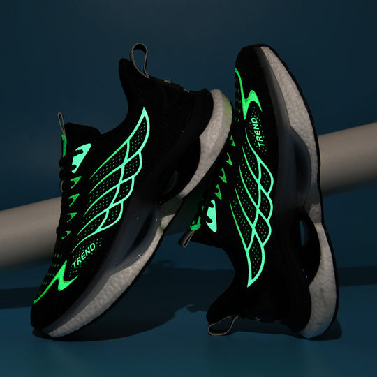 Damen Sportliche Laufschuhe mit dämpfender Sohle und atmungsaktivem Obermaterial EB