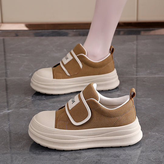 Damen Sneakers mit praktischem Klettverschluss und dämpfender Sohle EB
