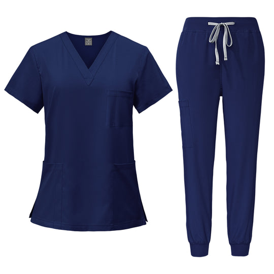 Damen medizinisches Pflege-Set mit praktischem Schnitt und vielseitigen Taschen EB