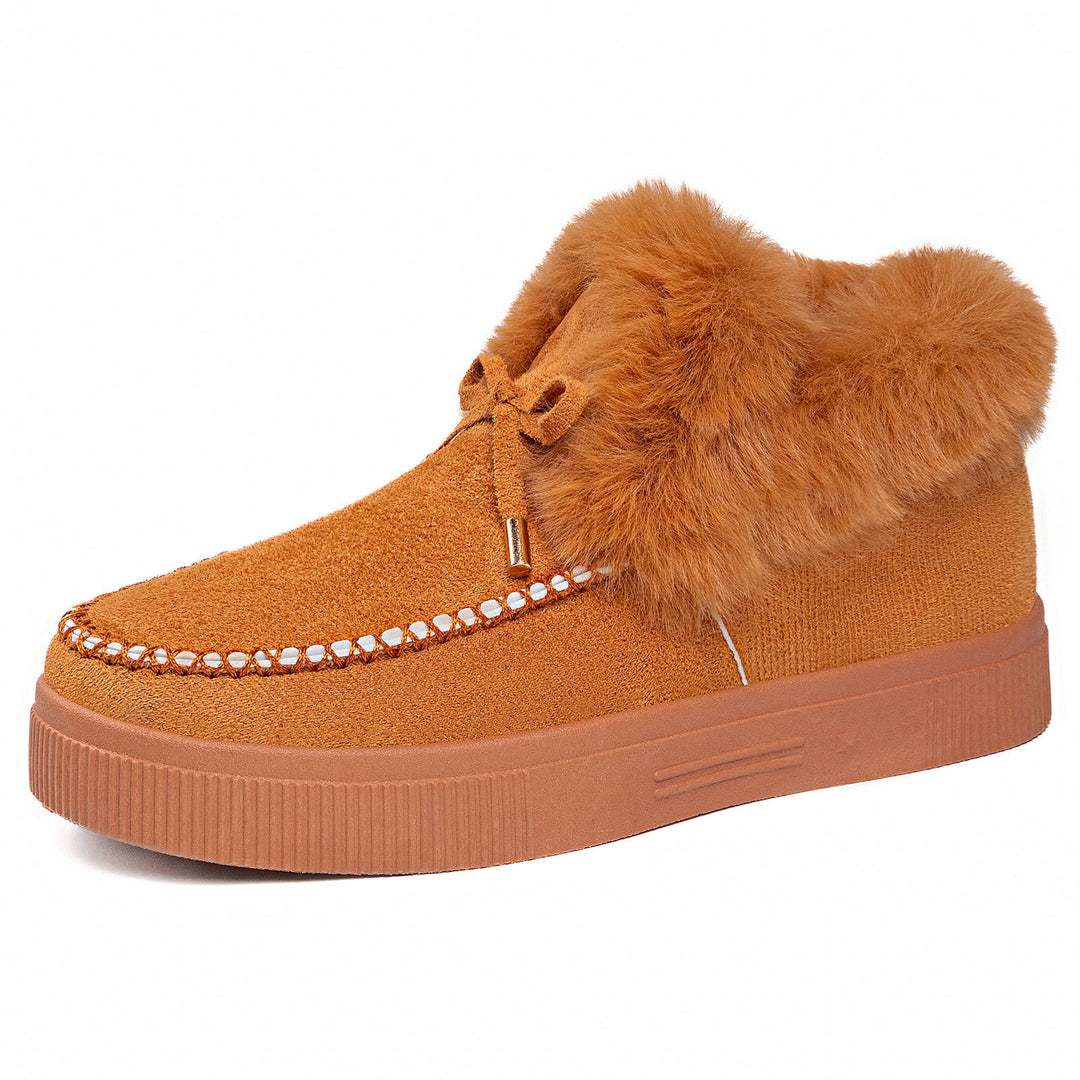 Damen Elegante und bequeme Sneaker mit kuscheligem Innenfutter EB