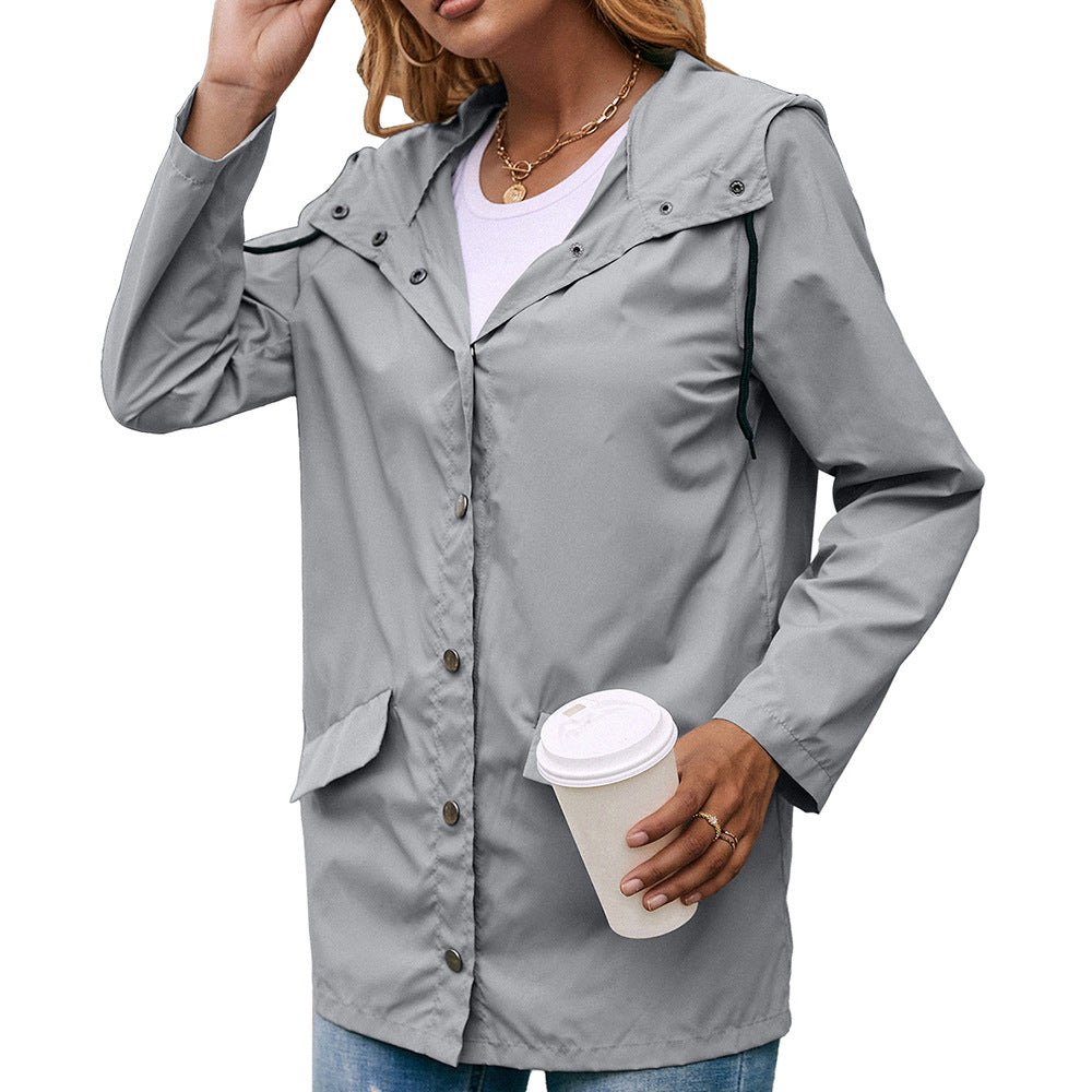 Damen lässige Übergangsjacke EB
