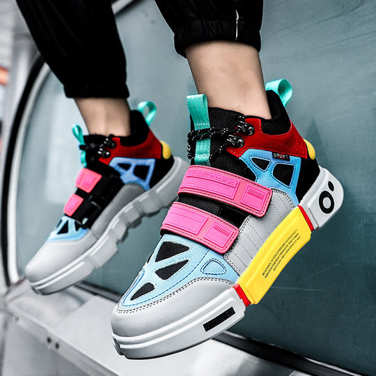 Damen Hochwertige Freizeitschuhe mit innovativen Riemensystem und stoßdämpfender Sohle EB
