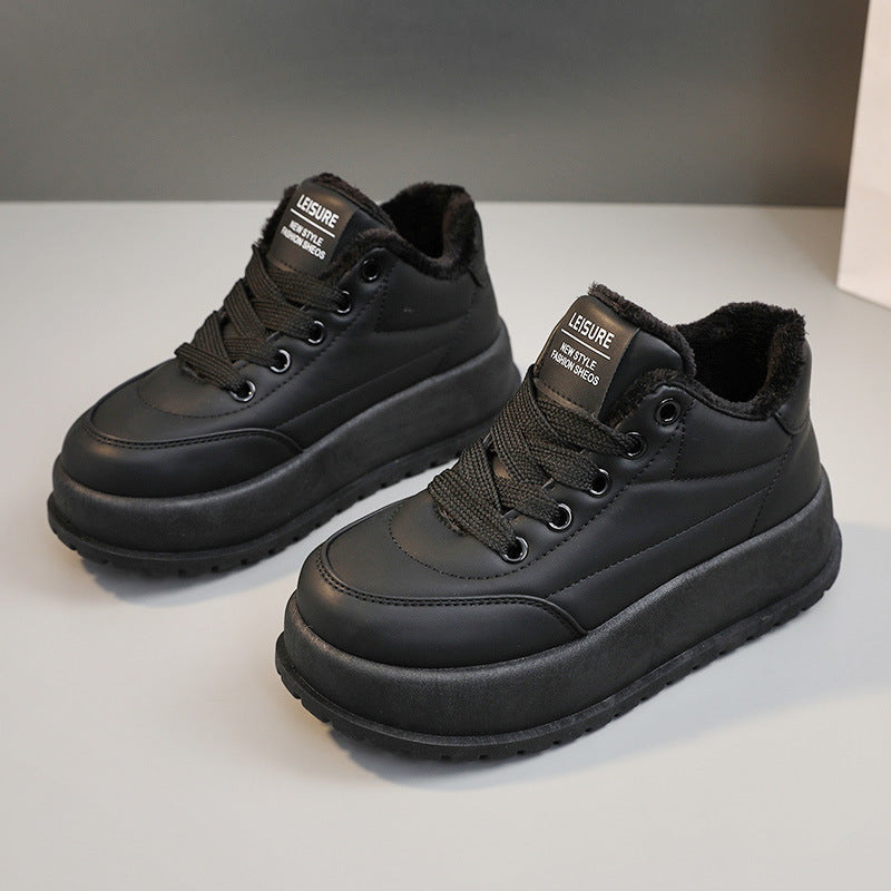 Damen modische Sneakers mit gut gepolstertem Innenfutter und robustem Profil EB