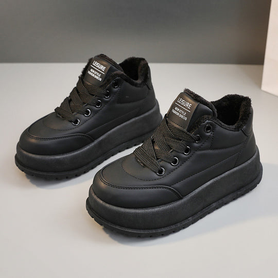 Damen modische Sneakers mit gut gepolstertem Innenfutter und robustem Profil EB