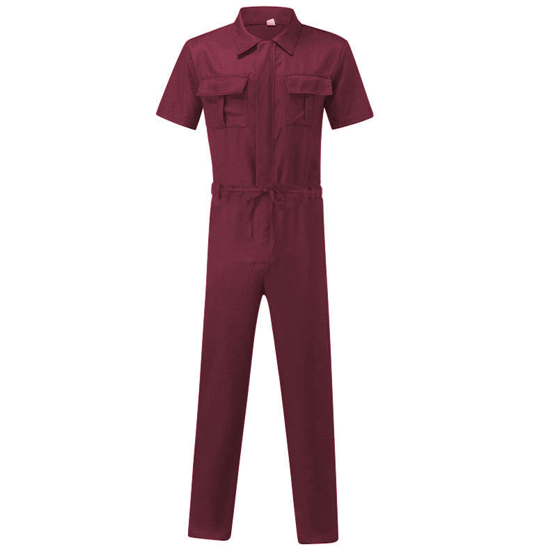 Damen Overall mit praktischen Taschen und elastischem Bund EB