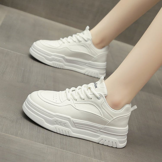 Damen Plattform-Sneaker mit modischem Design und dämpfender Sohle EB