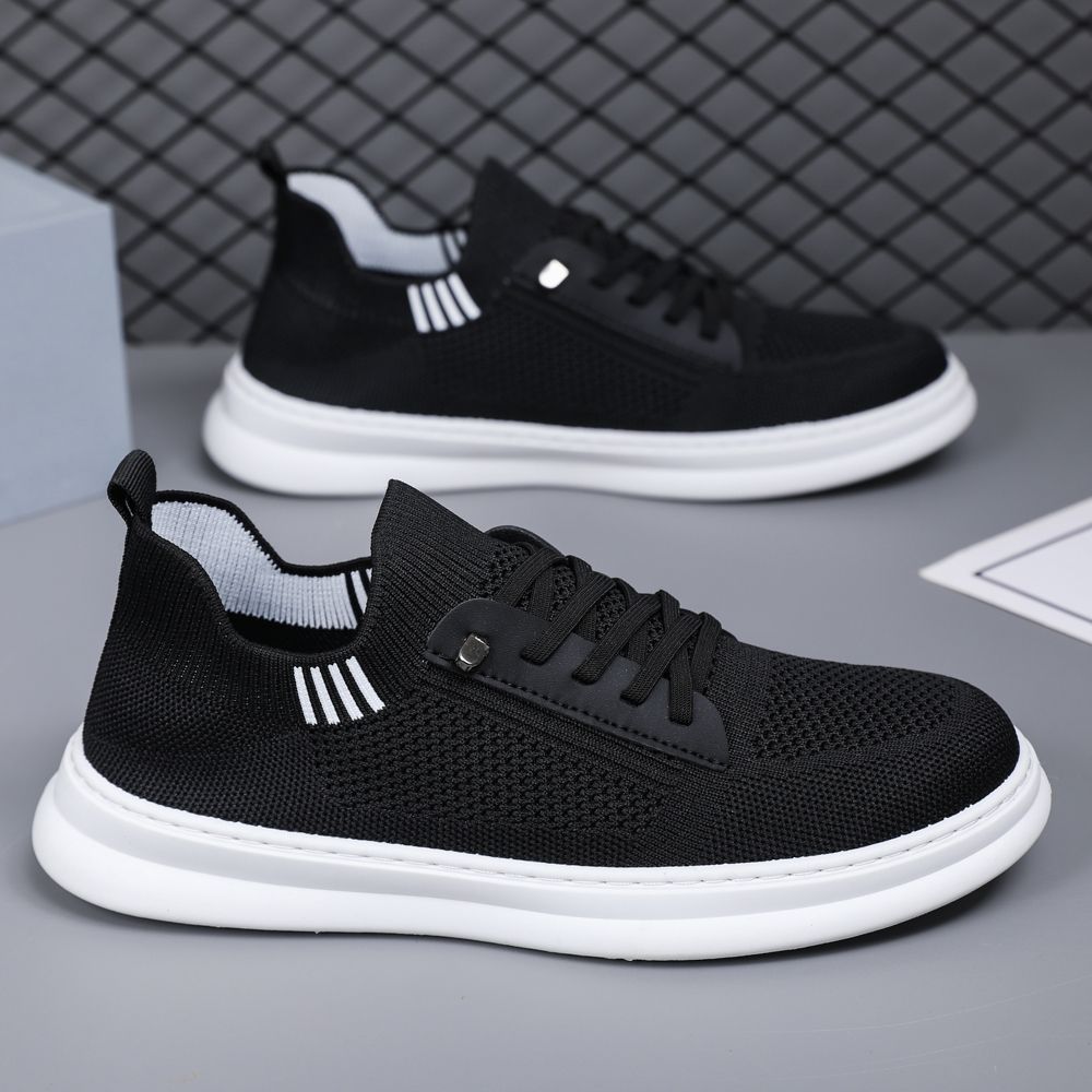 Damen Atmungsaktive Sneakers mit elastischem Kragen und rutschfester Sohle EB
