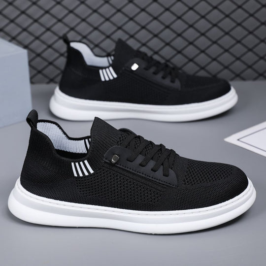 Damen Atmungsaktive Sneakers mit elastischem Kragen und rutschfester Sohle EB