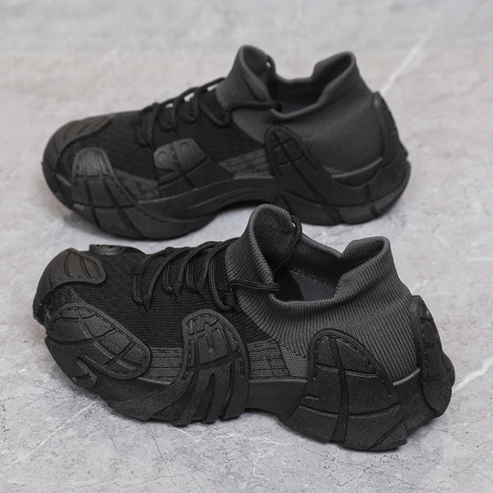 Damen Performance-Freizeitsneaker mit elastischer Strickkonstruktion und rutschfester Sohle EB