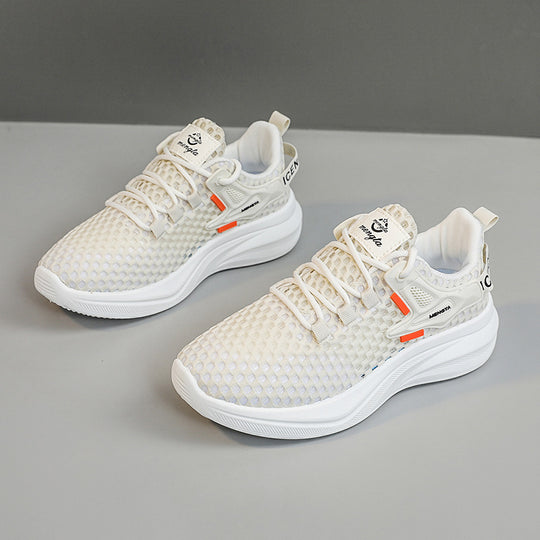 Damen atmungsaktive Freizeitsneaker mit rutschfester Laufsohle und innovativer Dämpfung EB