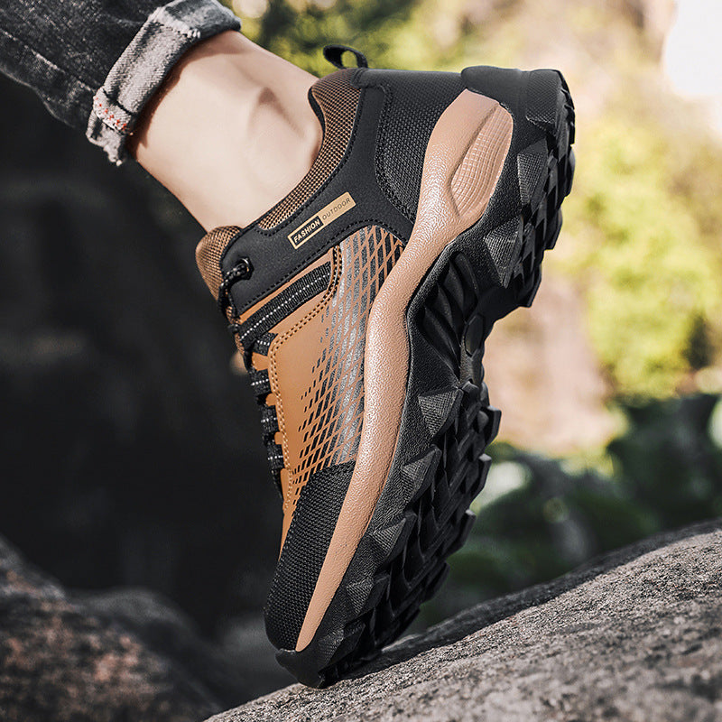 Damen Sportliche Trekking-Schuhe mit rutschfester Sohle und atmungsaktivem Obermaterial EB
