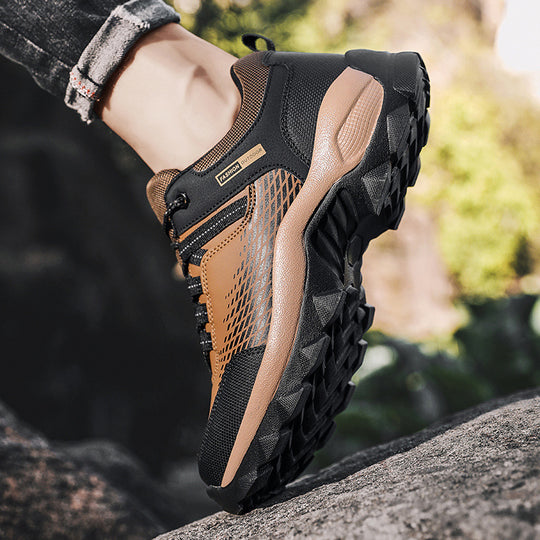 Damen Sportliche Trekking-Schuhe mit rutschfester Sohle und atmungsaktivem Obermaterial EB
