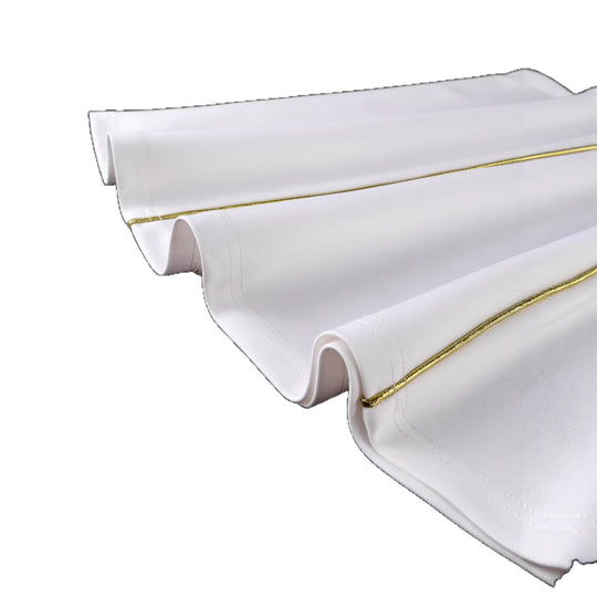 Damen eleganter Maxirock mit Goldakzenten EB