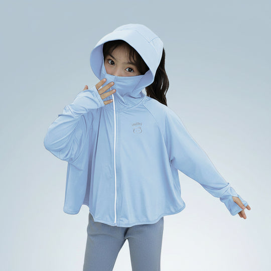 Damen UV-Schutzjacke mit Kapuze und atmungsaktivem Design EB