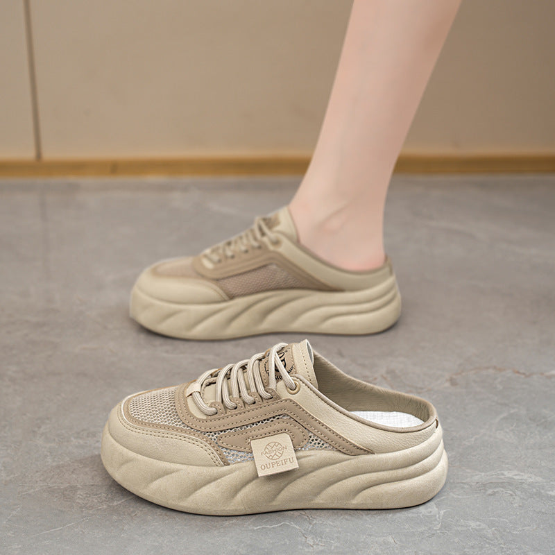 Damen Sneakers mit atmungsaktiver Netzstruktur und dämpfender Sohle EB