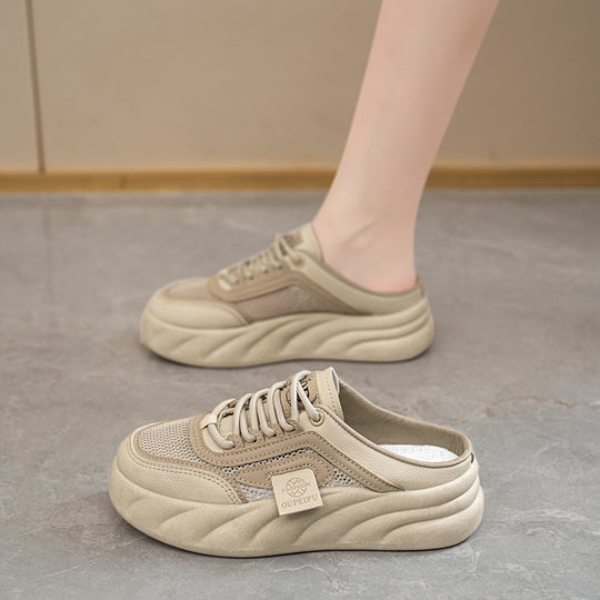Damen Sneakers mit atmungsaktiver Netzstruktur und dämpfender Sohle EB