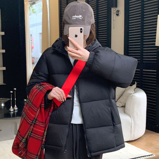 Damen Funktionsjacke mit voluminösem Schnitt und seitlichen Eingrifftaschen EB